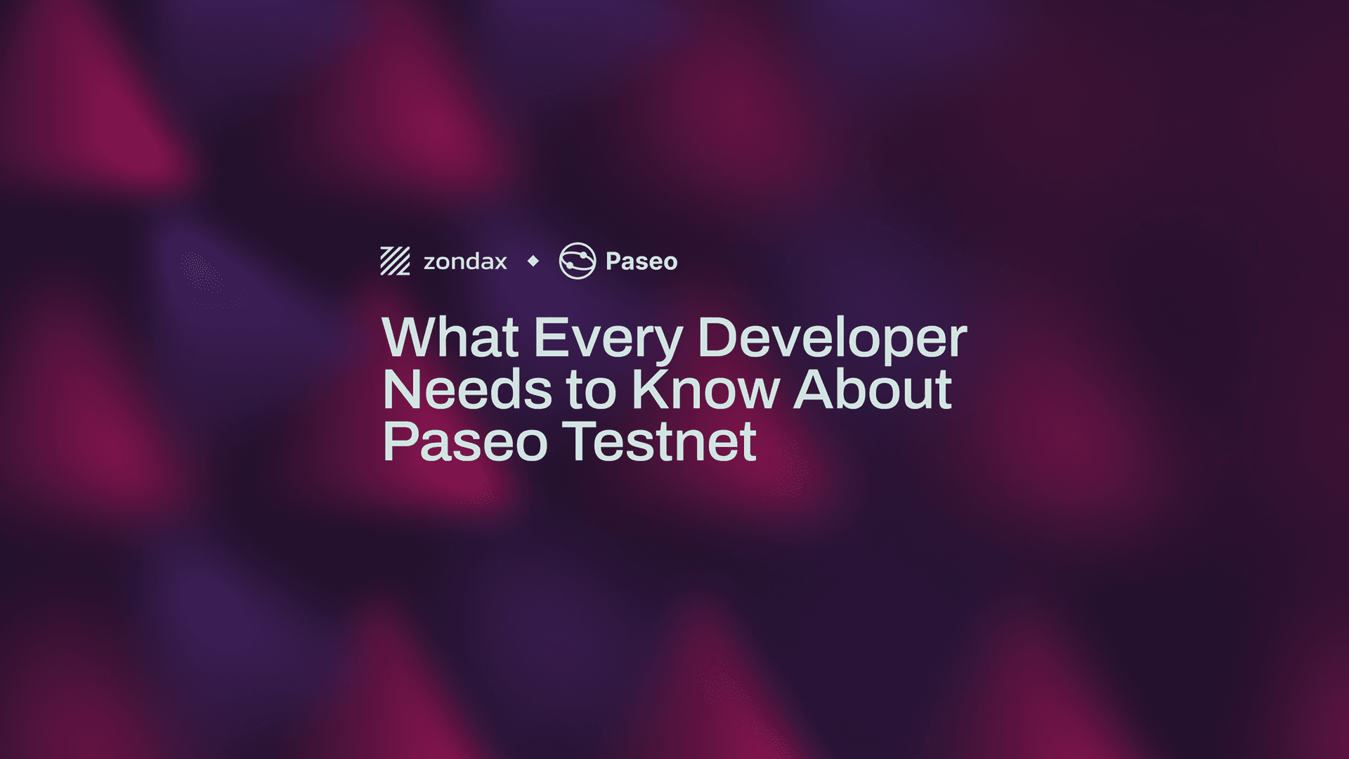 What Every Developer Needs to Know About Paseo Testnet