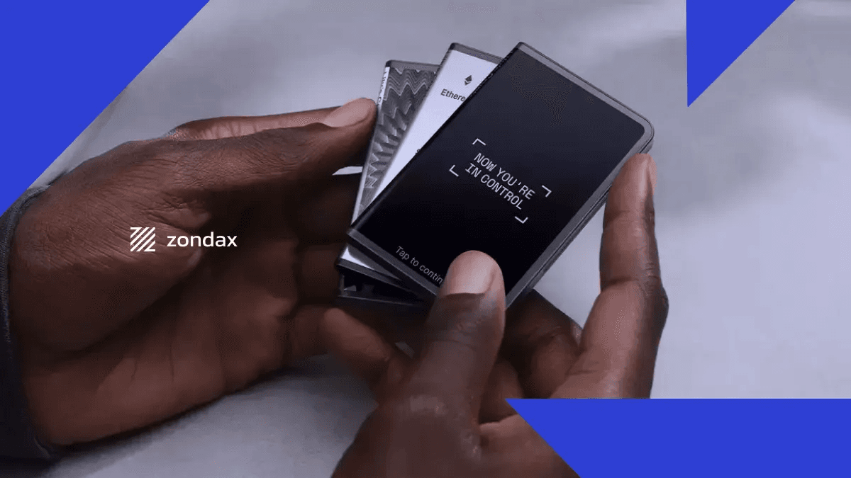 Your App by Zondax on Ledger Stax