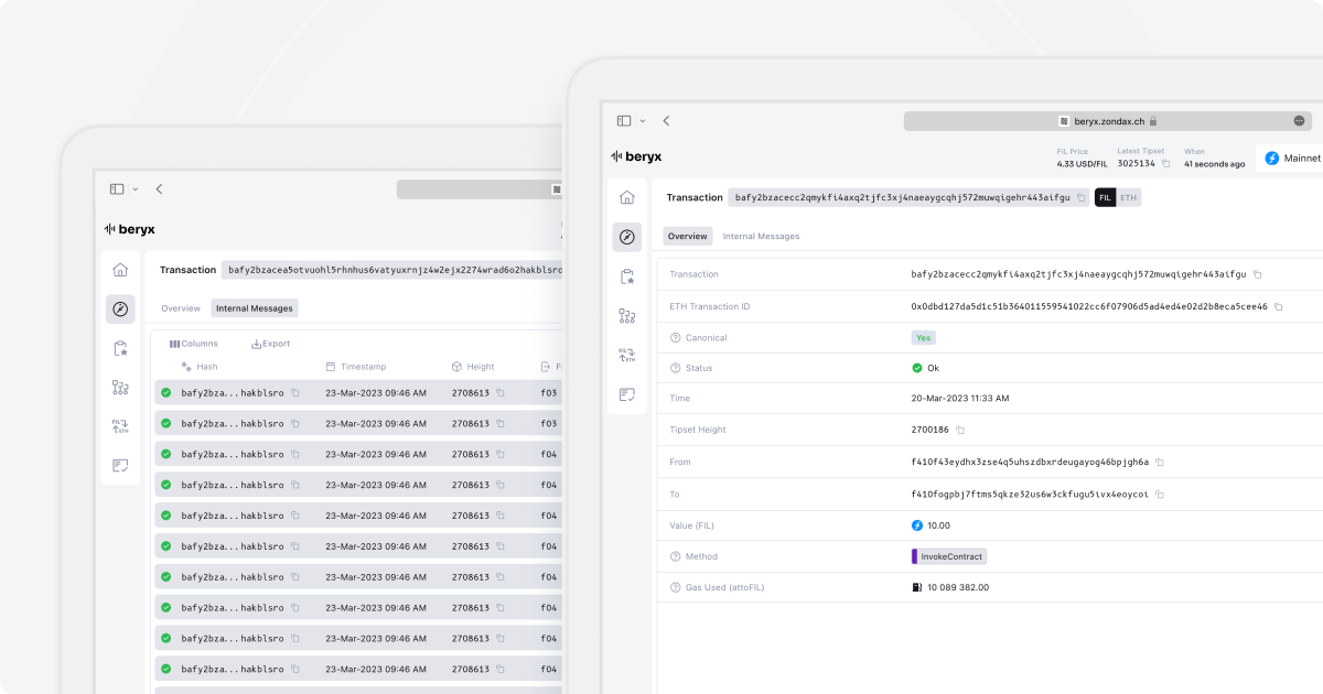 Image 3 - Transaction details and internal messages
