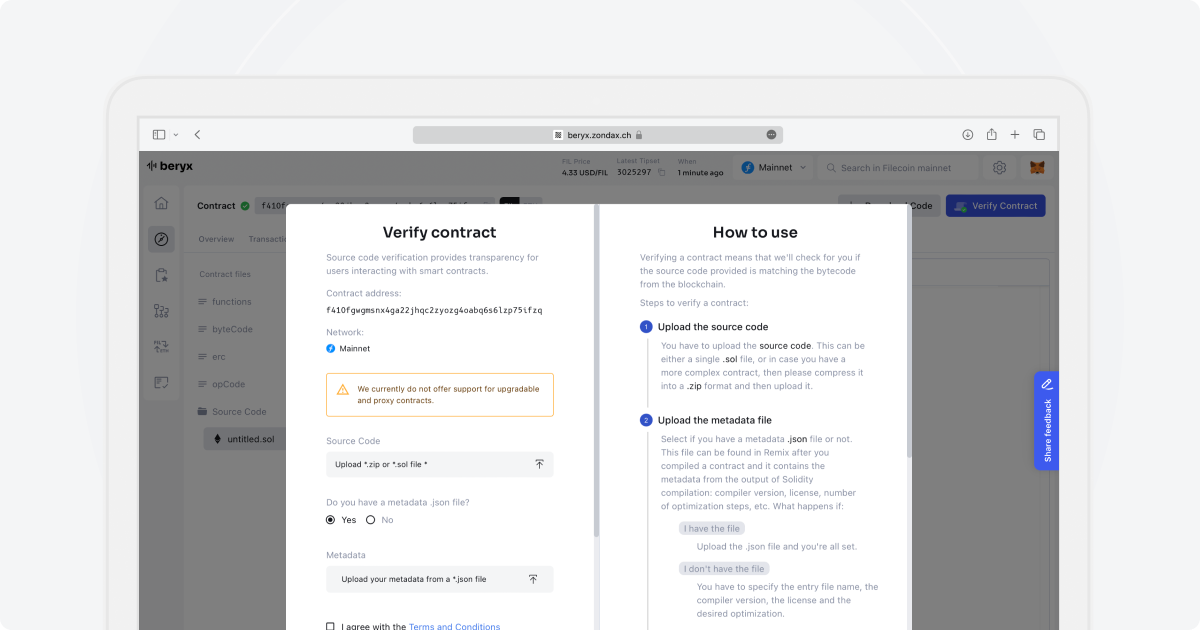 Image 6 - Contract verification form